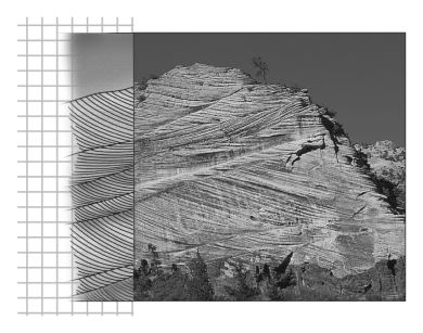 <strong>Consult the figure below.Distinct internal laminations that are inclined at an angle to the boundary of the main sedimentary layer are called ___________. </strong> A) graded beds B) cross beds C) horizontal beds