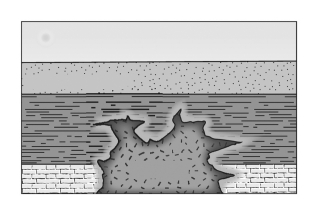 <strong>The marble rind surrounding the granite pluton must be younger than the limestone according to the principle of ____________. </strong> A) superposition B) baked contacts C) original horizontality D) original continuity