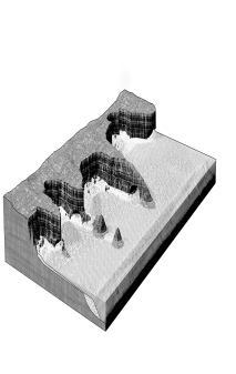<strong>What do you think the origin of the broad,flat surface is above the coastal cliffs shown below? </strong> A) a wave-cut bench at an emergent coastline B) a river terrace at a submergent coastline C) a wave-cut bench at a submergent coastline D) a river terrace at an emergent coastline
