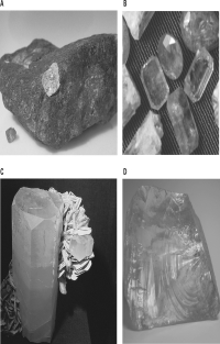 <strong>Which of the images below shows a gem? </strong> A)A B)B C)C D)D