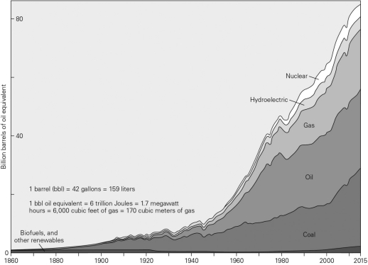 In 1900,the most commonly used source of energy in the United States was ________.  