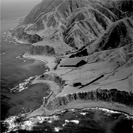 <strong>What process created the terrace that forms the cliff in the picture below? </strong> A)subsidence B)deposition C)uplift D)relief