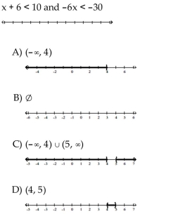 Solve the compound inequality. Graph the solution set.