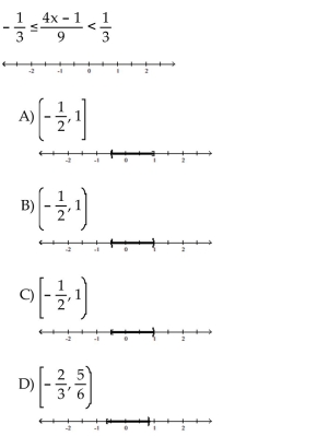 Solve the compound inequality. Graph the solution set.