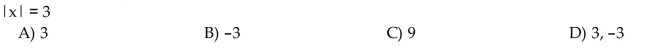 Solve the absolute value equation.