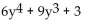 <strong>Find the degree of the following polynomial and determine whether it is a monomial, binomial, trinomial, or none of these. </strong> A) 4; trinomial B) 7; trinomial C) 8; trinomial D) 4; binomial