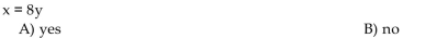 Determine whether the equation is a linear equation in two variables.