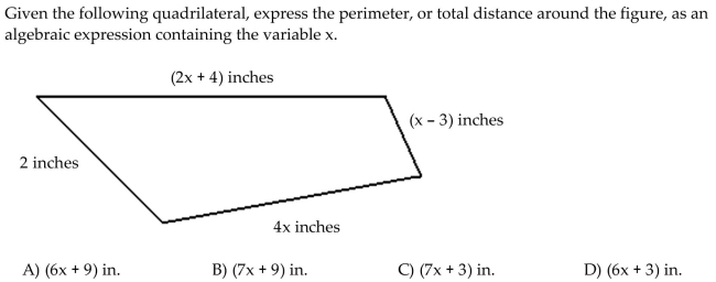 Write the algebraic expression described.