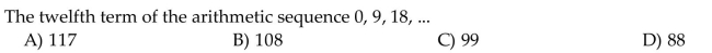 Find the indicated term of the sequence.