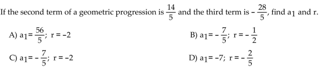 Find the indicated term of the sequence.
