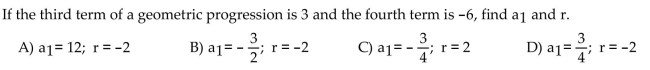 Find the indicated term of the sequence.