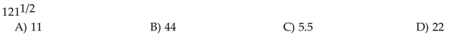 Use radical notation to write the expression. Simplify if possible.