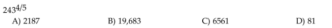 Use radical notation to write the expression. Simplify if possible.