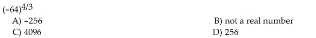 Use radical notation to write the expression. Simplify if possible.