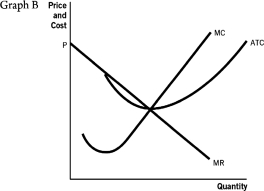 <strong>Refer to the accompanying set of graphs to answer the questions that follow. Which graph would result in firms entering a perfectly competitive market in the long run?</strong> A) A B) B C) C D) D E) E