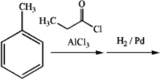 <strong>What is the major organic product obtained from the following sequence of reactions? </strong> A) B) C) D)
