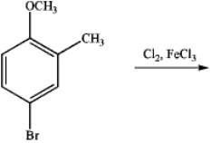Draw the major product of the following reaction: