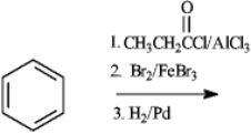 Consider the following reaction: a) Predict the major product of the reaction. b) If steps 2 and 3 were reversed, what effect would this have on the major product?