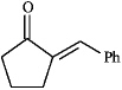 Instructions: Each of the following compounds in the following question(s)can be prepared by a mixed aldol condensation reaction. a)Give the structures of the aldehyde and/or ketone precursors for each aldol condensation product and formulate the reaction. b)Give the structure of the intermediate aldol product. Refer to instructions.Use the following compound: