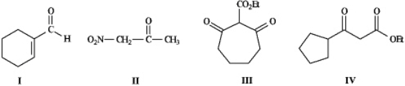 Instructions: Refer to the compounds below to answer the following question(s). Refer to instructions.Draw the structure for the enol and enolate ions corresponding to Compound I.