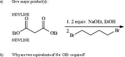 Instructions: Give the major organic product(s)of each reaction or sequences of reactions for the following question(s).Show all relevant stereochemistry. Refer to instructions.
