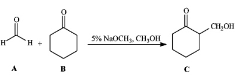 Instructions: Consider the reaction below to answer the following question(s). Refer to instructions.Draw the structure of the enolate ion that is generated during the course of this reaction.