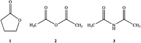 Which of the following is the correct assignment of the classes of the following compounds?