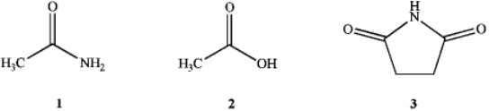 Which of the following is the correct order of decreasing acid strength of the following compounds (more acidic > less acidic)?  