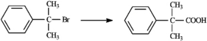 Instructions: Carboxylic acids are synthesized from alkyl halides via Grignard reagent carboxylation or nitrile hydrolysis.Choose the best method for affecting each of the following conversions.Explain each of your choices.If neither method is appropriate,explain. Choose best method: