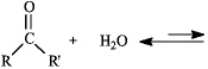 <strong>The substance formed in the following reaction is called: </strong> A)vicinal diol B)geminal diol C)acetal D)hydrate E)b or d