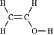 <strong>The molecular formula C<sub>2</sub>H<sub>4</sub>O can be converted into three-line bond (Kekulé)structures that are consistent with valence rules.Which one of the following Kekulé structures is not consistent with valence rules?</strong> A) B) C) D)