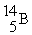 <strong>Boron-9 can be represented as</strong> A) <sup>.</sup> B) <sup>.</sup> C) <sup>.</sup> D) <sup>.</sup>