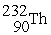 Which reaction below represents  Decay by alpha emission?
