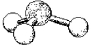 What are the bond angles in the following molecular model of SO<sub>3</sub><sup>2-</sup>?