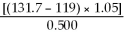 <strong>How many significant figures are there in the answer for the following problem? = ?</strong> A)one B)two C)three D)four