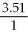 <strong>A pure diamond has a density of 3.52 g/cm<sup>3</sup>.Which of the following equations will allow you to correctly calculate the density in terms of kg/dm<sup>3</sup>?</strong> A) × × B) × × C) × × D) × ×