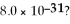 What is the scandium ion concentration for a saturated solution of Sc(OH)<sub>3</sub> if the K<sub>sp</sub> for Sc(OH)<sub>3</sub> is