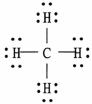 <strong>Which representation of a methane molecule is not correct? (A methane molecule is composed of one carbon atom and four hydrogen atoms. )</strong> A)CH<sub>4</sub> B) C) D) E)none of the above