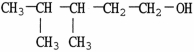 <strong>The IUPAC name of the alcohol shown is </strong> A)2,3-dimethyl-1-pentanol. B)2,3-dimethyl-5-pentanol. C)3,4-dimethyl-1-pentanol. D)3,4-dimethyl-5-pentanol. E)primary 2,3-dimethylpentanol.