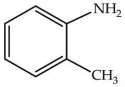 <strong>What is the correct IUPAC name of the compound shown? </strong> A)N-methyl aniline B)2-methyl aniline C)1-methyl aniline D)1-methyl-2-aniline E)1-methyl-1-aniline