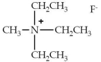 <strong>The following is an example of a </strong> A)tertiary amine. B)quanternary amine. C)tertiary ammonium salt. D)quaternary ammonium salt. E)secondary ammonium salt.