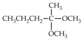 <strong>Which of the following is a hemiacetal?</strong> A)   B)   C)   D)   E)   <div style=padding-top: 35px> 