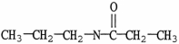 <strong>Which molecule is an amide?</strong> A) B) C) D) E)CH<sub>3</sub>CH<sub>2</sub>CH<sub>2</sub>NH<sub>2</sub>