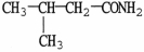 <strong>What is the IUPAC name of the compound shown? </strong> A)2-methyl propanamide B)N-methyl propanamide C)2-methyl butanamide D)3-methyl butanamide E)N-methyl butanamide