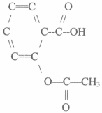 <strong>The functional groups in the aspirin molecule shown are </strong> A)aromatic,carboxylic acid. B)aromatic,ester. C)carboxylic acid,ester. D)aromatic,carboxylic acid,ester. E)amide,aromatic,carboxylic acid.