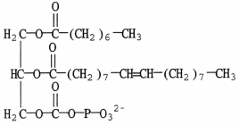 <strong>The molecule shown can be classified as a(an) </strong> A)steroid. B)eicosanoid. C)wax. D)glycerophospholipid. E)sphingolipid.
