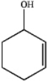 <strong>What is the IUPAC name of the following compound? </strong> A) cyclohexen-3-ol B) cyclohexen-2-ol C) cyclohex-1-en-3-ol D) cyclohex-2-en-1-ol
