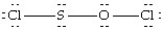 <strong>Which of the following structures is the correct structure for SOCl<sub>2</sub>?</strong> A) B) C) D) E)