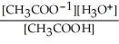 <strong>What is the correct Ka expression for the reaction below? CH<sub>3</sub>COOH(aq)+ H<sub>2</sub>O(l) CH<sub>3</sub>COO<sup>-</sup>(aq)+ H<sub>3</sub>O<sup>+</sup>(aq)</strong> A) B) C) D) E)