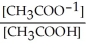 <strong>What is the correct Ka expression for the reaction below? CH<sub>3</sub>COOH(aq)+ H<sub>2</sub>O(l) CH<sub>3</sub>COO<sup>-</sup>(aq)+ H<sub>3</sub>O<sup>+</sup>(aq)</strong> A) B) C) D) E)